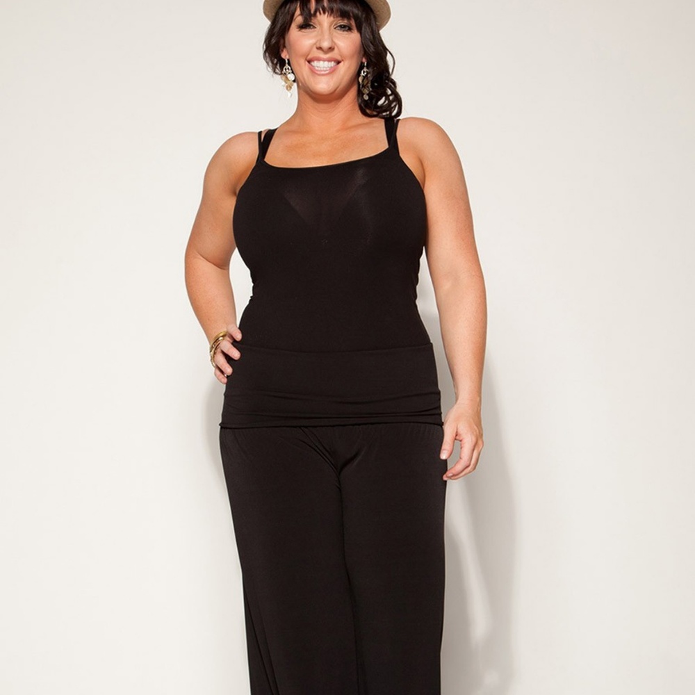 PALAZZO PANTS IN BLACK